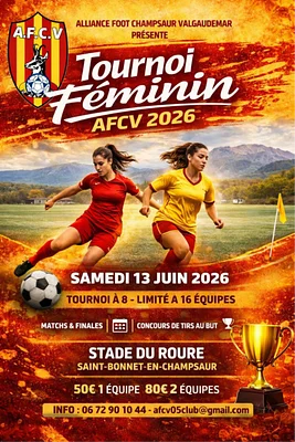 Tournoi 100% Féminin AFCV